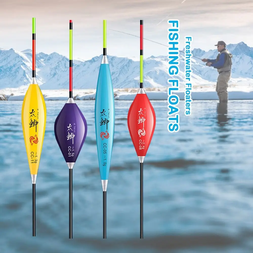 6 uds flotadores de pesca superfinos pesca en el mar boya de pesca en roca mano de obra flotadores de pesca en el mar de doble propósito accesorio de pesca en hielo - imagen 5