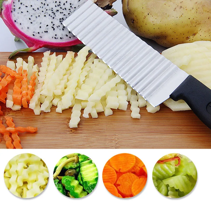 Cortador de acero inoxidable para patatas