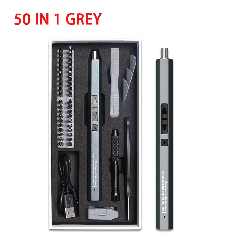 50 In 1 Gray Set