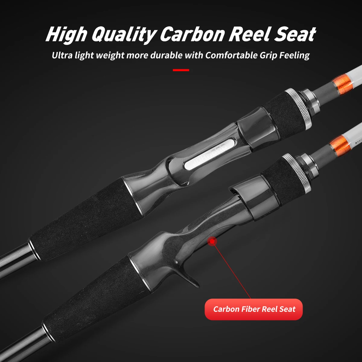 Caña de pescar de calamar Johncoo, potente acción 9:1, caña de pescar XUL de 1,58 m para sepia, caña de pescar de titanio - imagen 5