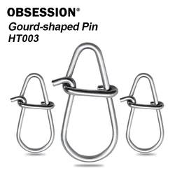 Obsessón HT003 Broches de presión giratorios de acero inoxidable