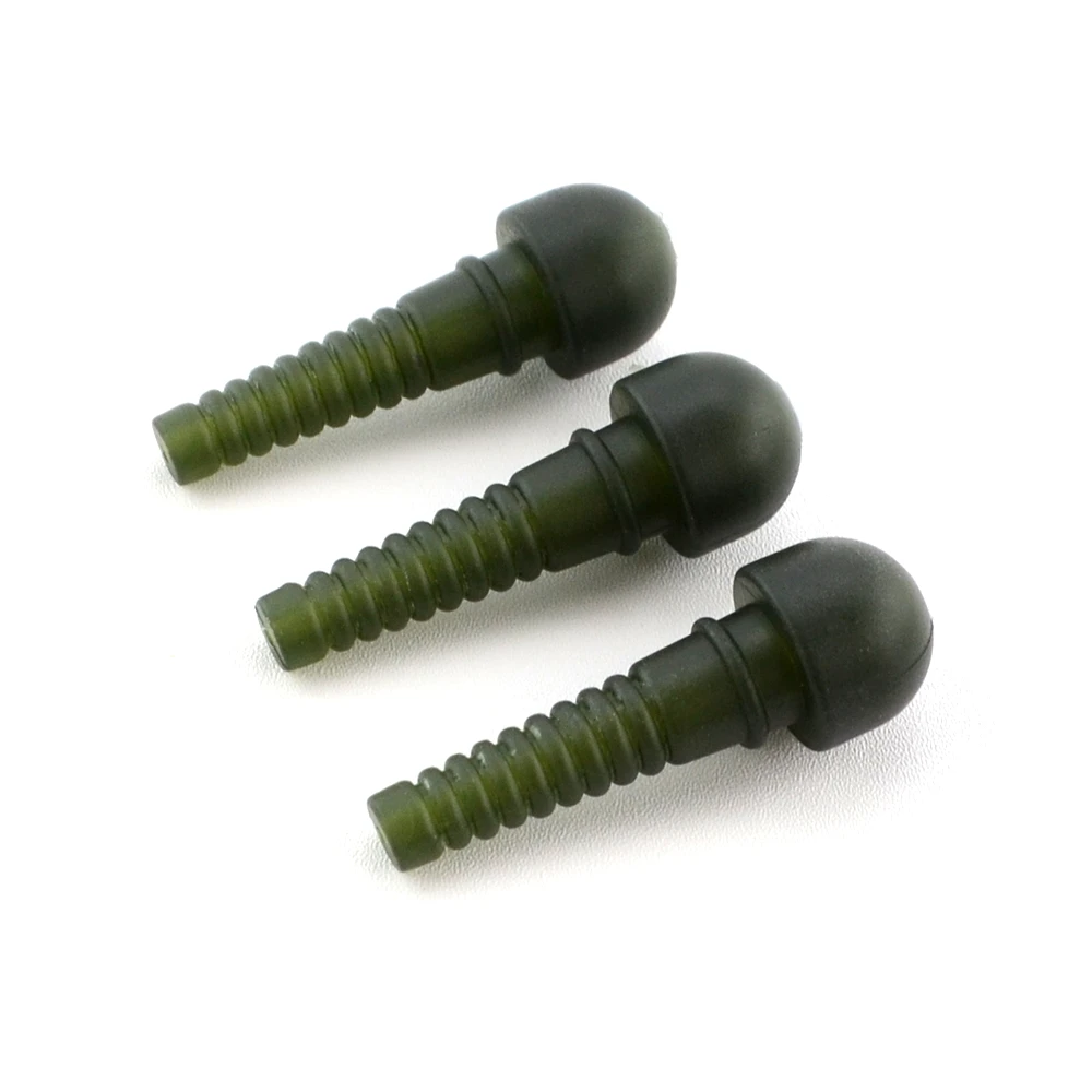 Hirisi-Mangas de seguridad para pesca de carpa, 10 piezas, Clips de plomo, aparejos de pesca de goma AH050 - imagen 4