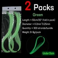 2 packs lumo green