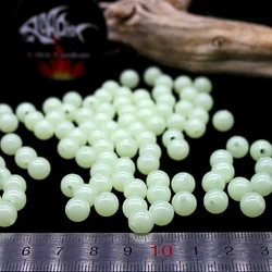 Vinilos luminosos con cuentas para pesca en hielo marino