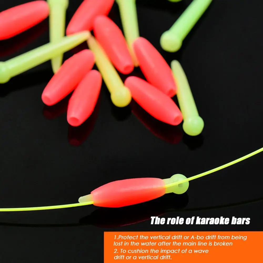 Juego de 32 topes flotantes para pesca en el mar, barra antiviento para la Cara, aparejos de pesca, novedad - imagen 2