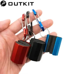 OUTKIT nuevo soporte para caña de pescar señuelo portátil BFS aleación de aluminio aparejos de pesca con mosca herramientas auxiliares de caña rápida