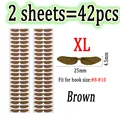 2sheets Brown XL