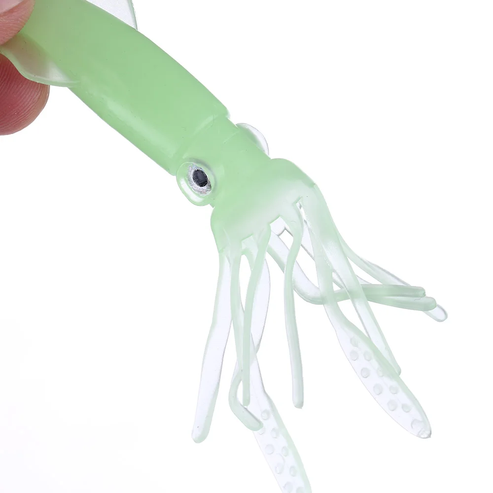Pulpo de goma luminoso Leurre – Vinilo para calamar y curricán
