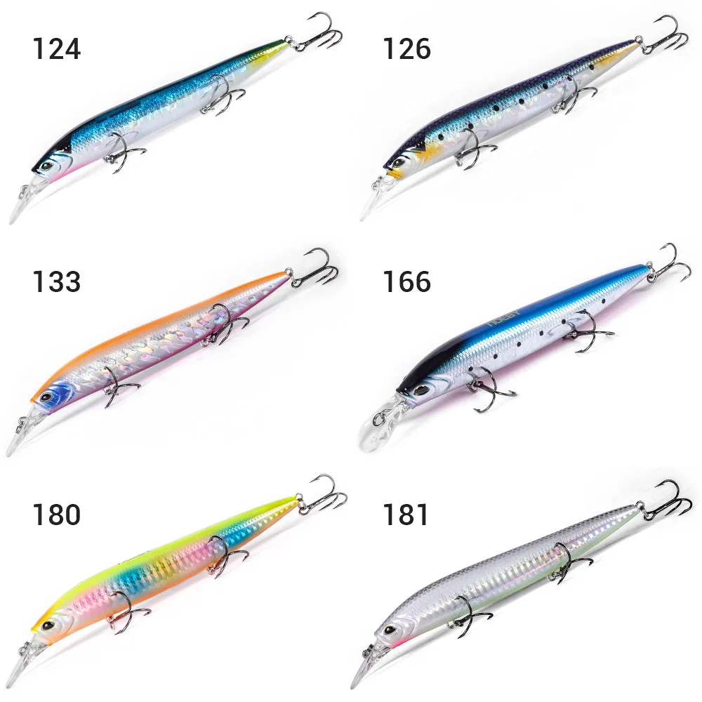 Noeby-Señuelos de pesca de pececillo que se hunden, 137mm, 41g, Wobblers, Jerkbait, juego pesado, cebo duro Artificial, señuelo de pesca de agua salada - imagen 3