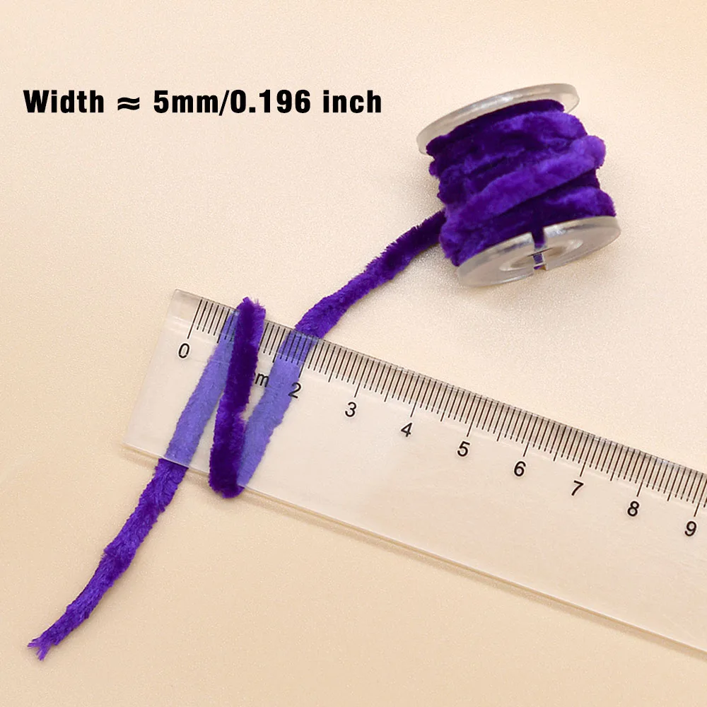 Material de atado de pesca con mosca de cristal, línea de chenilla de oropel, multicolor, 15 carretes - imagen 5