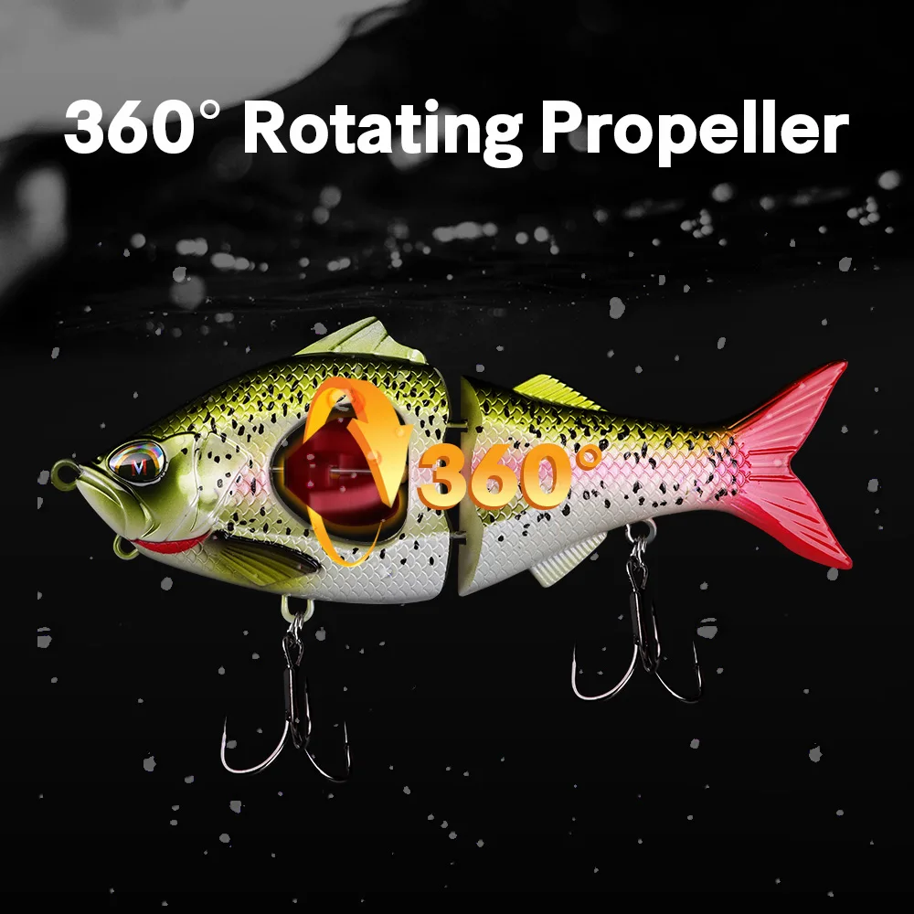 Thorforce 135mm 35g señuelo de Pesca cebo hélice de hundimiento articulado Swimbait Artificial Jerkbait Crankbait Hard Ascesorios Pesca - imagen 3