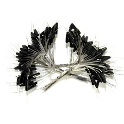 Divisores de sublínea de pesca, ganchos dobles, dispositivo de Contactor de goma, ajuste y separación de bifurcación, accesorio de equipo de pescado, 100 Uds.