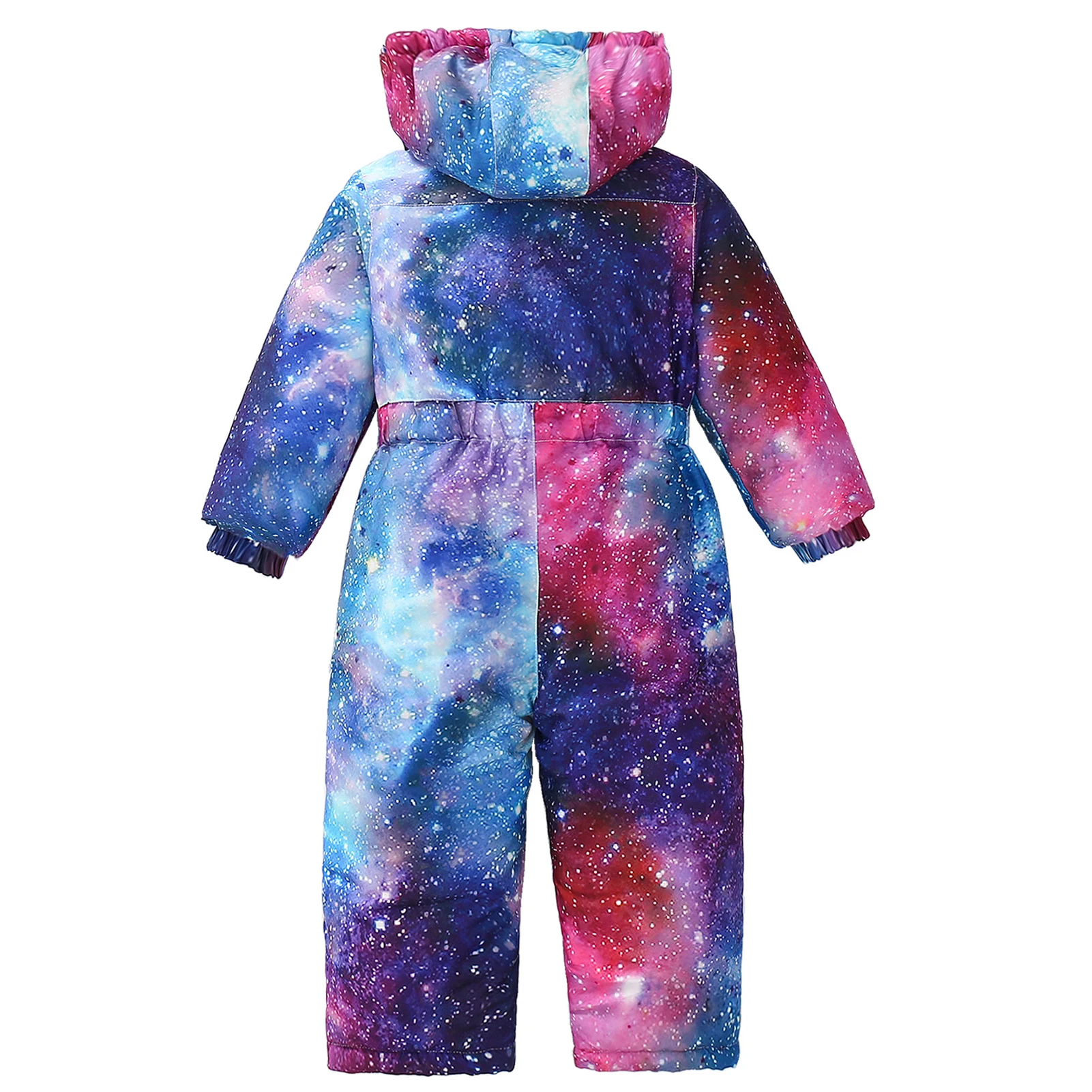 Traje de nieve impermeable estampado con capucha para invierno - imagen 2