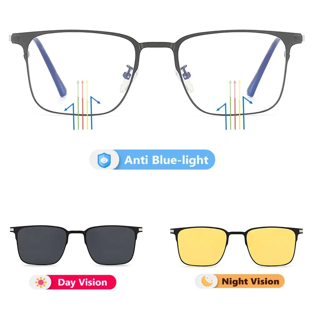 Clip magnético para gafas de pesca polarizadas y anti‑luz azul - imagen 3