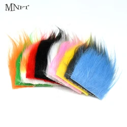 MNFT Fibras largas atado moscas – Piel artesanal 11 colores