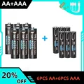 6PCS AA  6PCS AAA