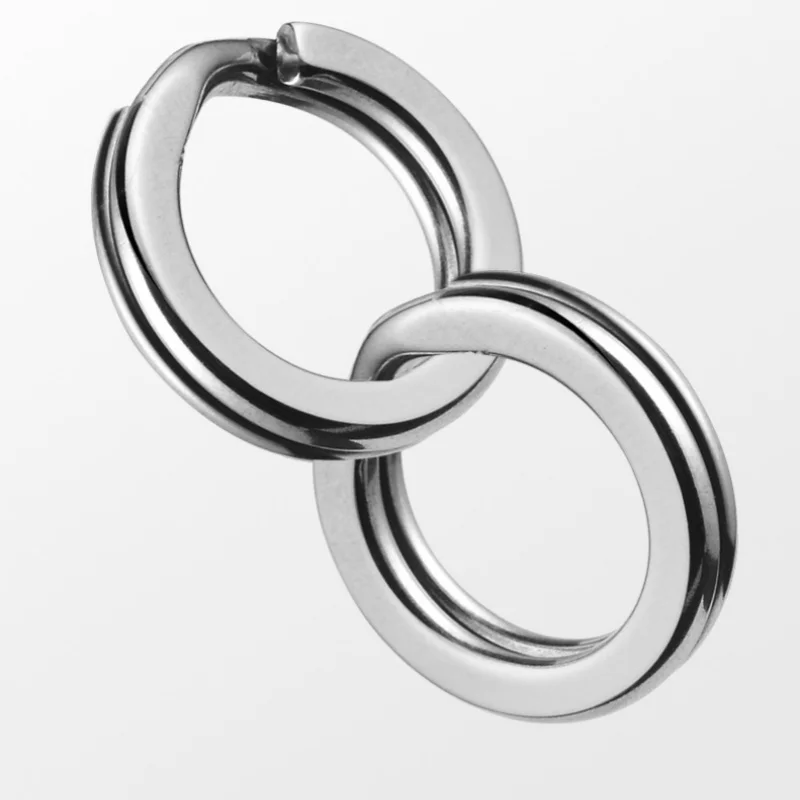 Anilla Partida BKK Acero Inoxidable – Doble para Señuelos de Mar - imagen 4