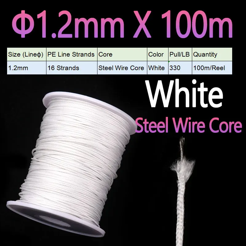 1.2mm X 100m White