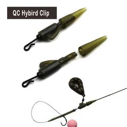 Clip Híbrido Cola de Goma para Hair Rig Carpfishing