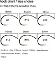 Shirmp fly hook 9251