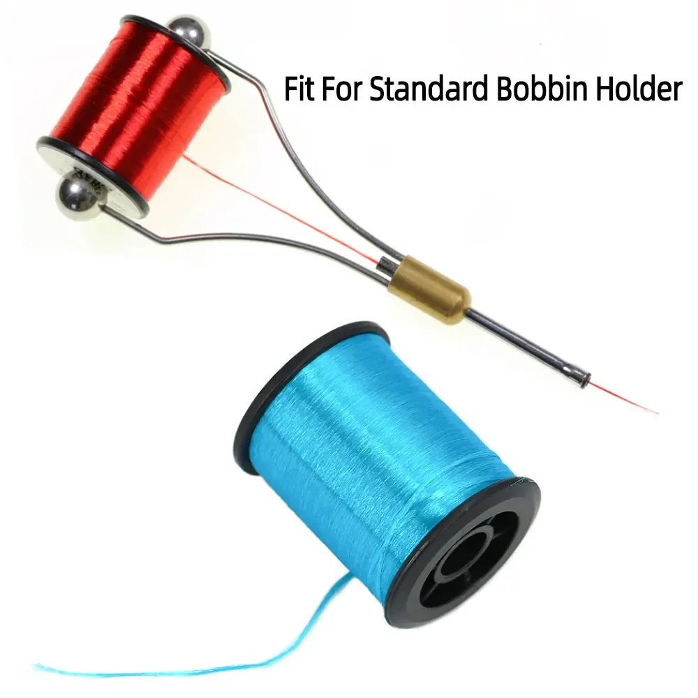 2 uds 300D hilo de alambre de alta luminosidad para atar moscas línea suave de alta resistencia serpentinas de ninfa lubina señuelo de pesca Jig Assist Hook Bait - imagen 5