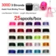 25pcs 300D thread