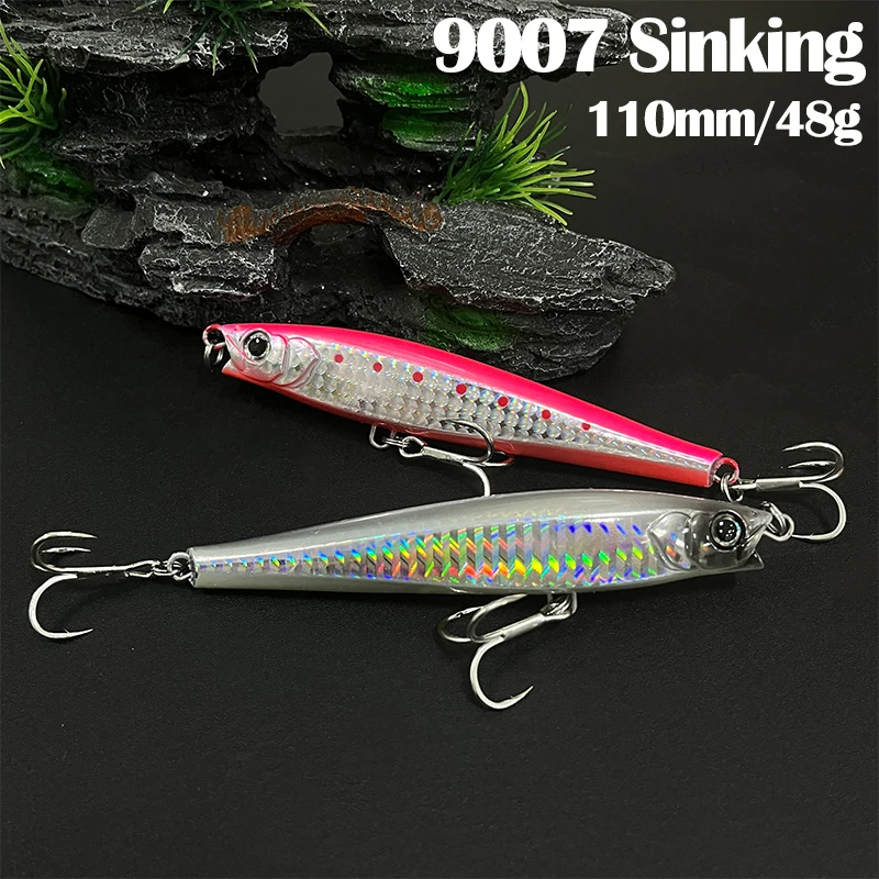 Wobbler Monster Shot – Pencil swimbait hundible para agua salada - imagen 3