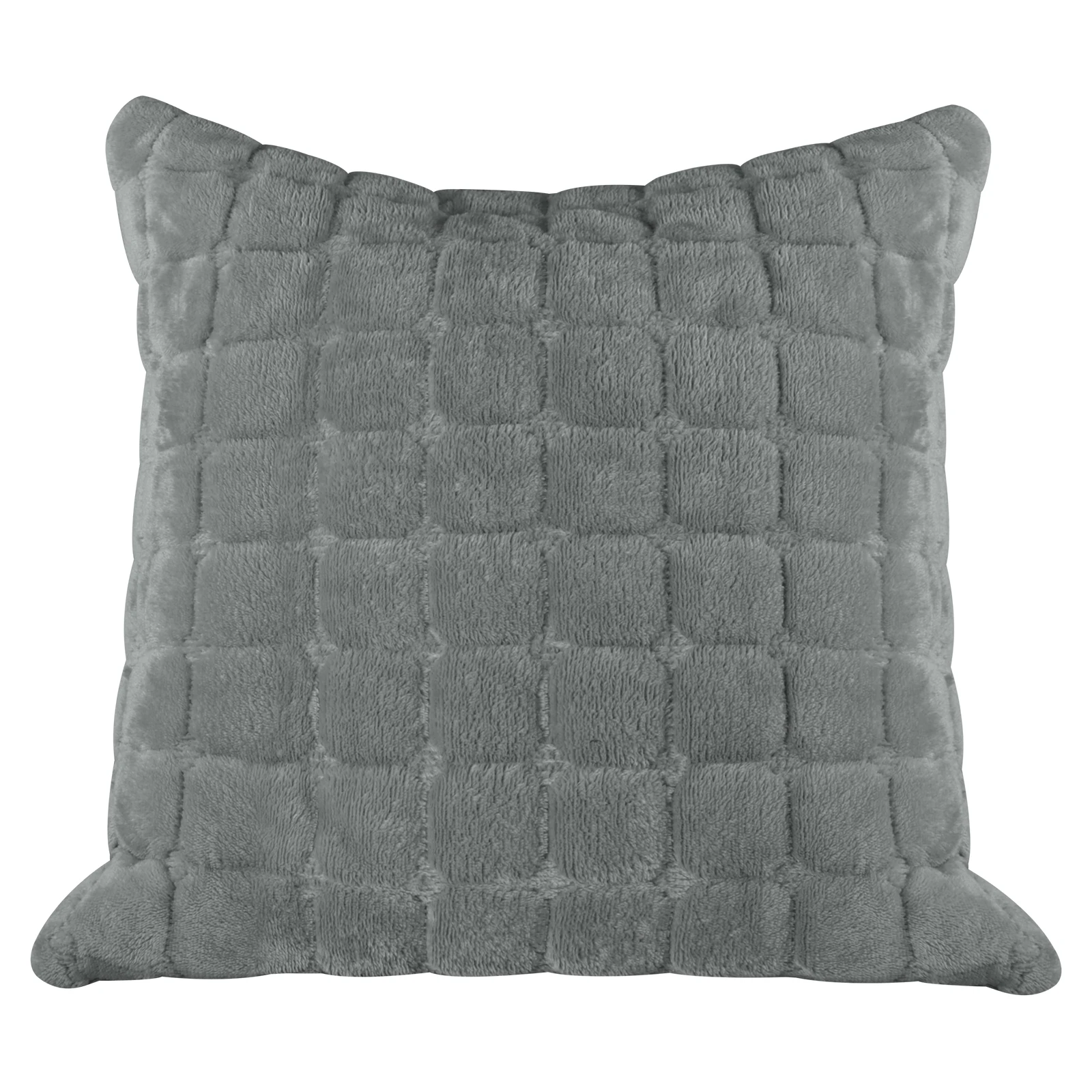 Funda de almohada de terciopelo de franela, funda de cojín decorativa suave y sólida para sofá, dormitorio, coche, hogar, 45x45cm/30x50cm, funda de almohada acogedora - imagen 5