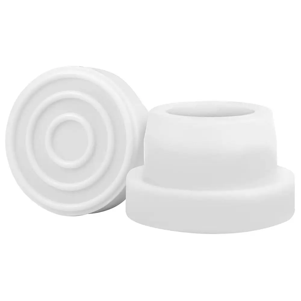 Nuevos parachoques de goma para escaleras de piscinas, aptos para tapones interiores blancos estándar de 1,9 ", tapones para extremos, escaleras para piscinas enterradas - imagen 2