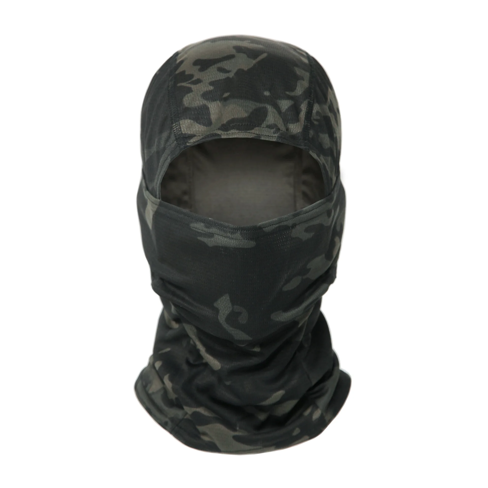 Máscara de cara completa para ciclismo, pasamontañas de camuflaje militar, capucha de caza, pesca al aire libre, protección del ejército, casco deportivo, forro, gorra, bufanda - imagen 5