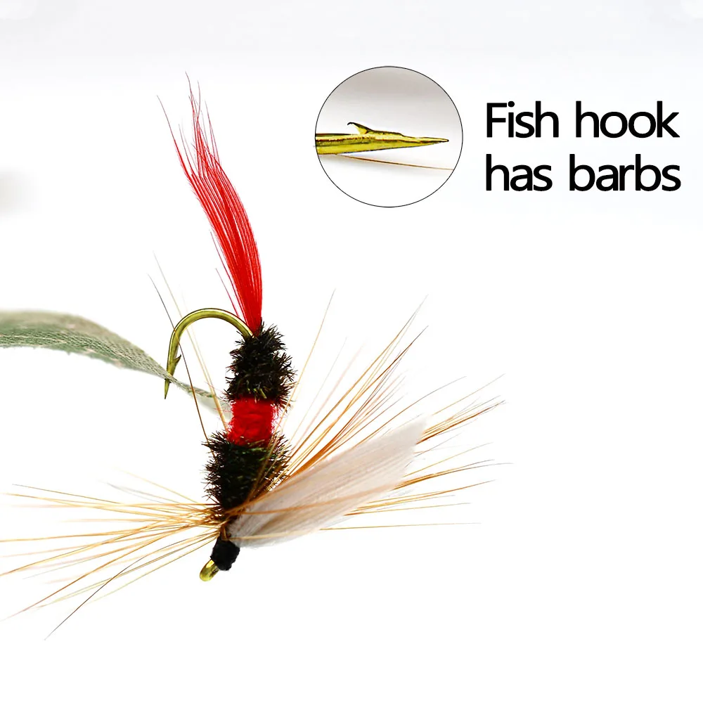 Moscas Secas Royal Wulff MNFT – Señuelos para Pesca de Trucha - imagen 3