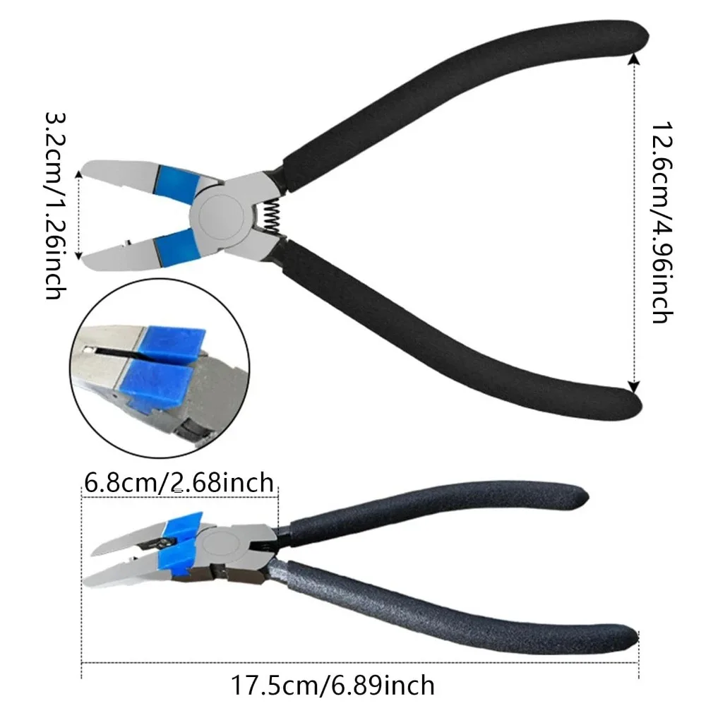 Herramienta de extracción interior de abrazadera de panel de automóvil, herramienta para carrocería de automóvil, alicates de corte de sujetadores universales, corte de abrazadera de empuje de automóvil - imagen 5