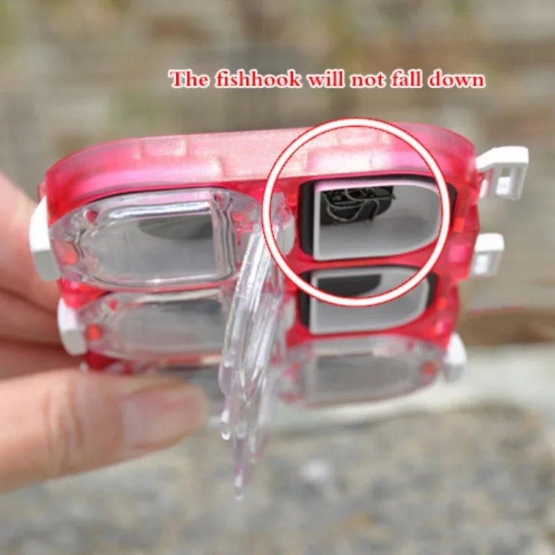 Bueno como MEIHO pesca al aire libre caja de aparejos de alta calidad señuelos ganchos caja de almacenamiento de cebos para accesorios de pesca de carpa lubina - imagen 4