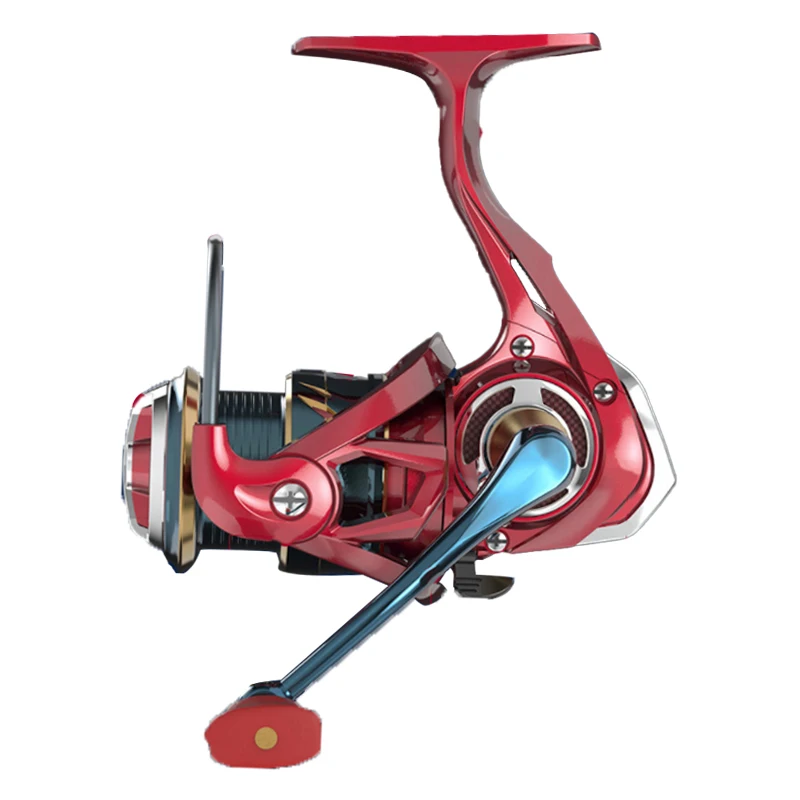 Cjx-series-carrete de pesca de Metal grabado fino, relación de engranaje 6,2: 1, rueda giratoria de lubina de agua salada, herramientas de fundición - imagen 5