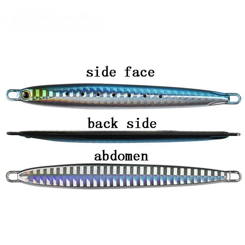 Juego de Señuelos de Pesca de Metal, 21 piezas, 20g, 30g, 40g, fundición a tierra, cuchara de fundición a tierra, Señuelos de Pesca de agua salada, cebo Artificial - imagen 2