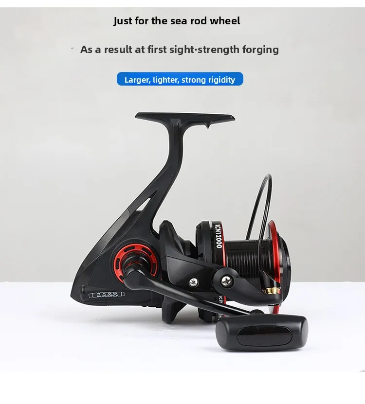 Diwa 12KG Max Edición Limitada – Carrete Giratorio de Metal para Surfcasting