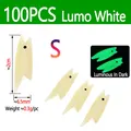 100pcs Lumo White S