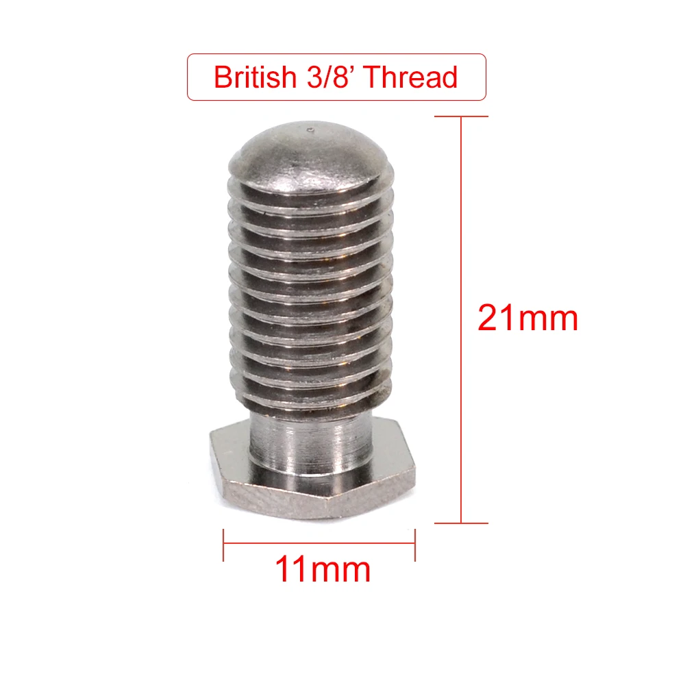 Hirisi 2 uds accesorios de pesca de carpa tornillo de latón adecuado para accesorios de alarma de mordedura de pesca B1228 - imagen 3