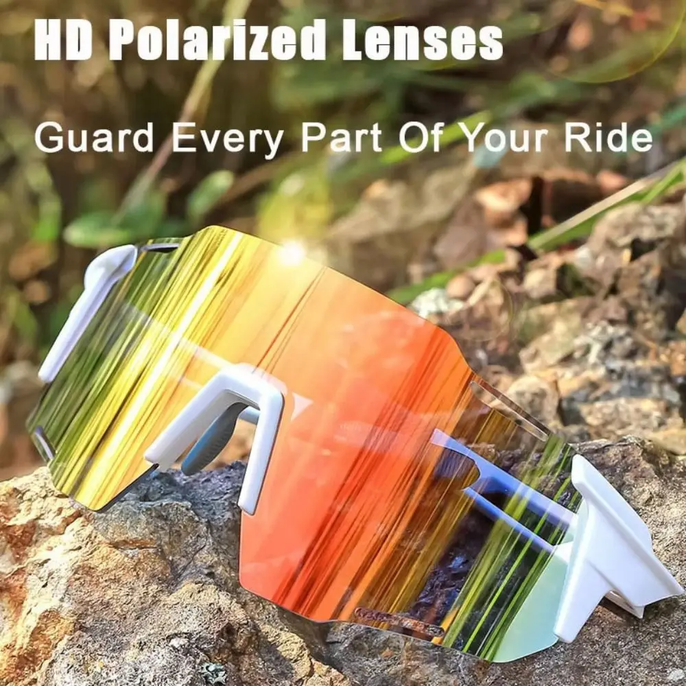 Gafas de sol deportivas polarizadas profesionales, gafas de ciclismo con cambio de Color, antideslizantes y ventiladas para ciclismo al aire libre - imagen 5