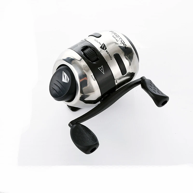 Bastion-carrete de pesca SBP20 2,8: 1, bobina giratoria de pesca cerrada, de acero inoxidable, de nailon de alta resistencia, engranaje plateado - imagen 5