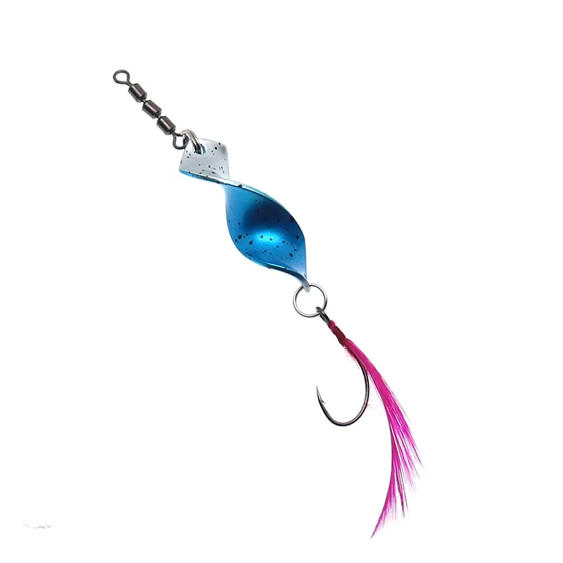 Señuelos Jigging Metálicos Trucha Lubina Giro o Vibración - imagen 3