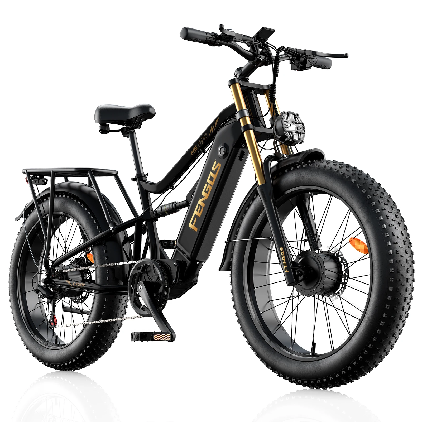 Bicicleta Eléctrica FENGQS H6PRO – Montaña con ruedas gruesas - imagen 2