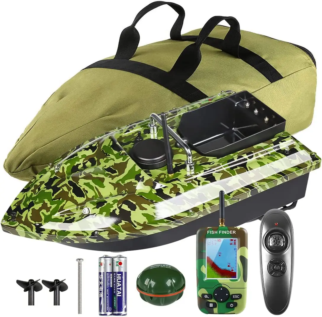 Camo Bait Boat Set
