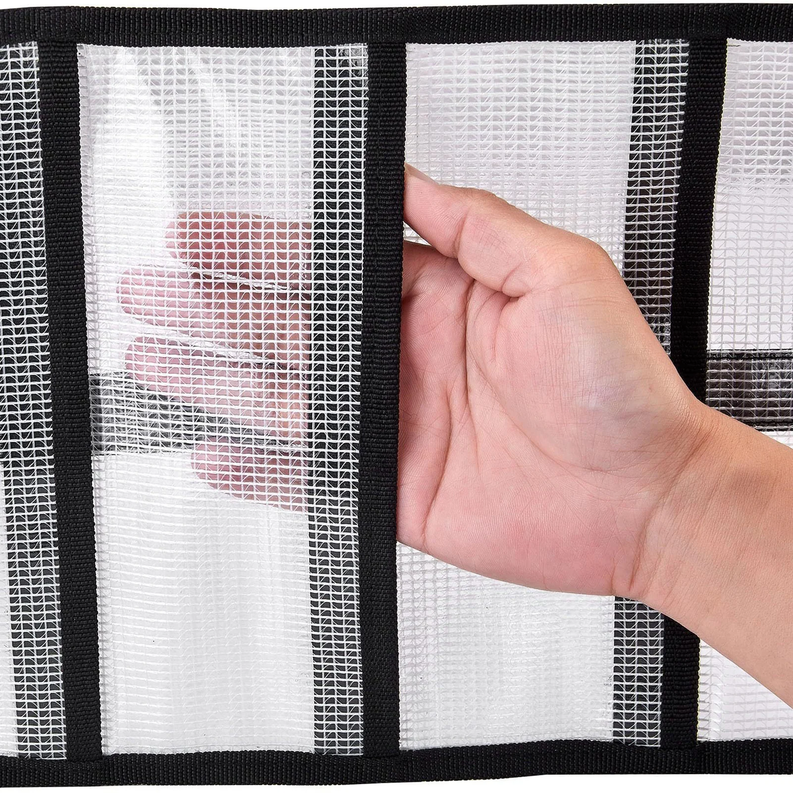 Bolsa organizadora plegable transparente para señuelos de pesca - imagen 2