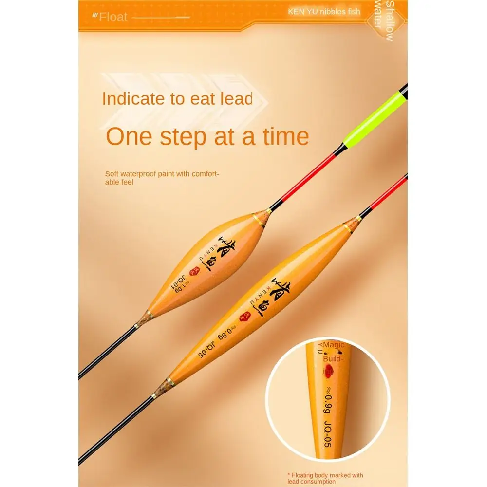 Flotadores de pesca superfinos, boya de mano de obra para pesca en el mar, aparejos de pesca de doble propósito, accesorio de pesca en hielo, 2023