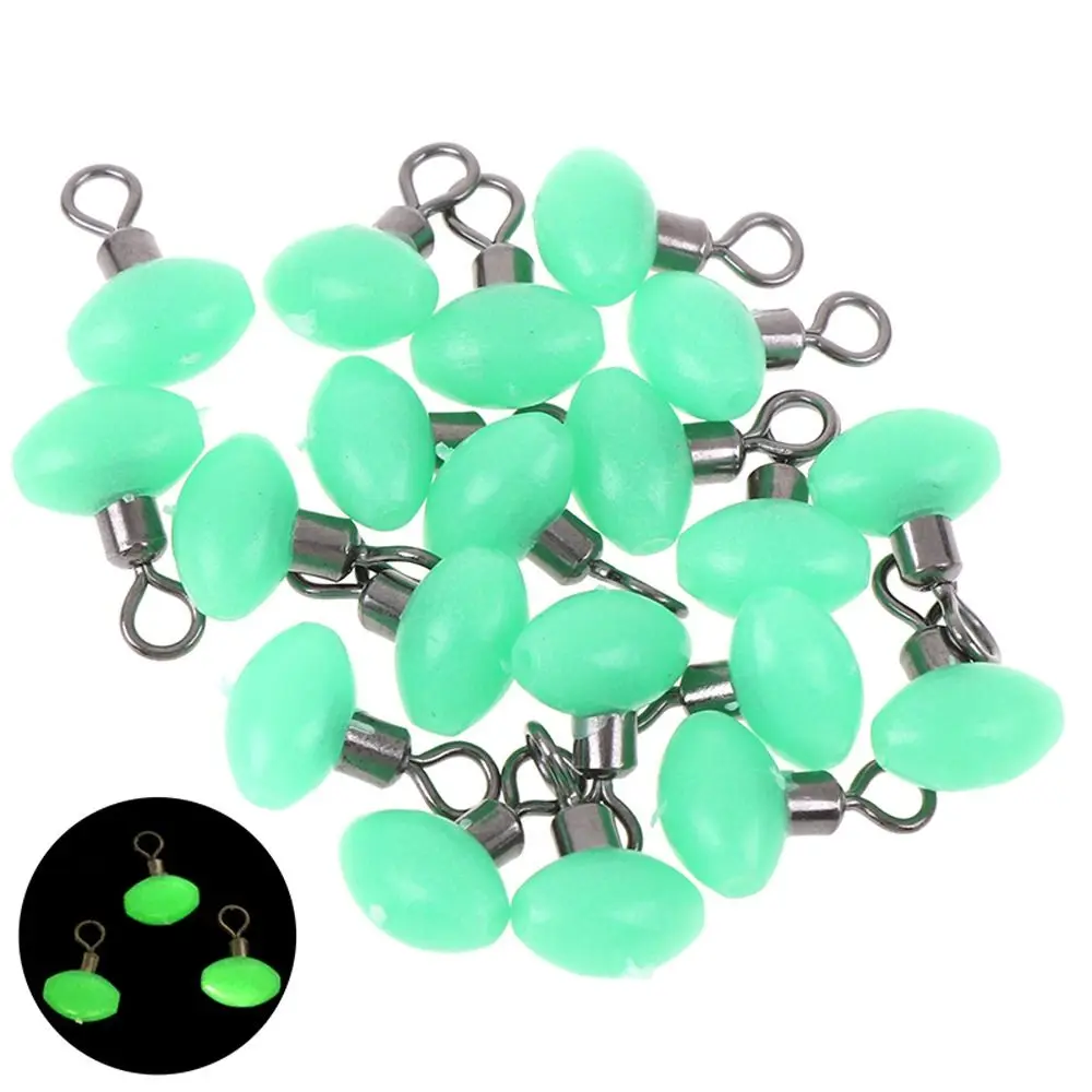 Eslabones giratorios de pesca de varios tamaños, polea Zig, Clip, Cuentas deslizantes, línea de enlace rápido, accesorios de aparejos de Ledger para correr, 10 unids/lote por bolsa - imagen 2