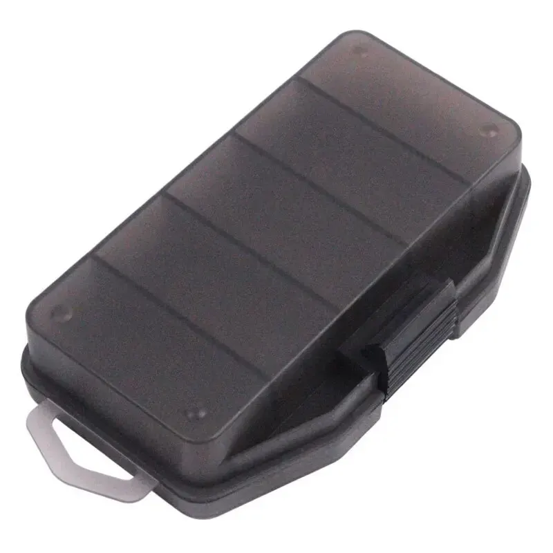 BURLE-aparejos de pesca de plástico Visible gris, señuelo, anzuelos de cebo, caja de almacenamiento de accesorios - imagen 2