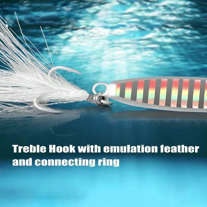 20g 1 ud./2 uds./5 uds. Señuelos de pesca rosas, cebo Artificial de agua salada, pesca en barco Artificial, hundimiento rápido, plantilla de Metal, cebo de pesca - imagen 5