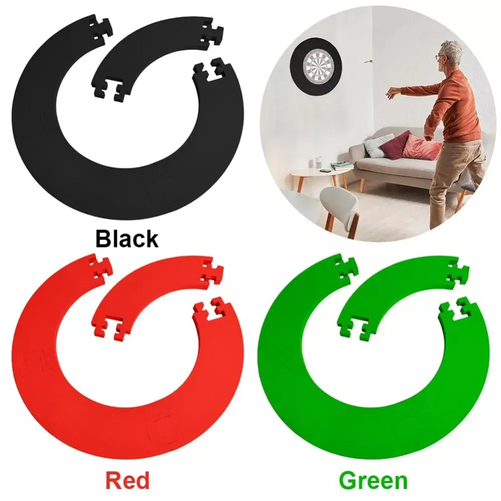 Protector de pared dardos EVA con anillo desmontable - Negro - imagen 4