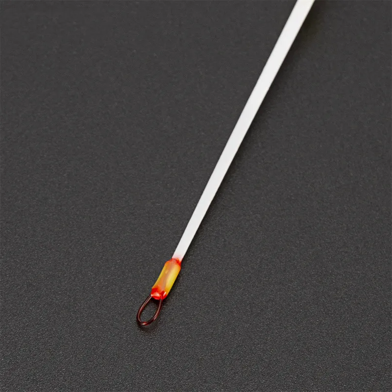 Caña de pescar en hielo para invierno, vara de punta superior, sección frontal, indicador Bobber, Control de peces, extensión ligeramente delgada, 5 piezas, 70/100mm - imagen 5